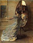 Thomas Dewing Before the Mirror painting